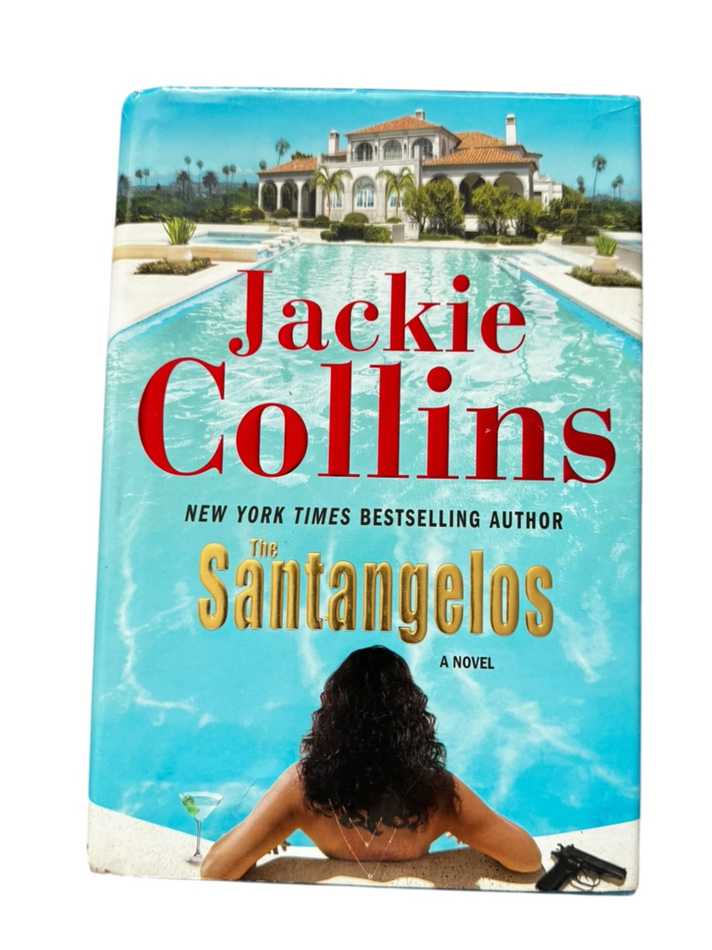 🔵 3/ $15 - Jackie Collins "The Santangelos” Hardcover Novel